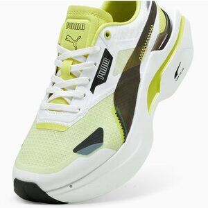 PRICE DROP Puma Kosmo Rider Women's Sneakers US 8 Neon Yellow Black White
